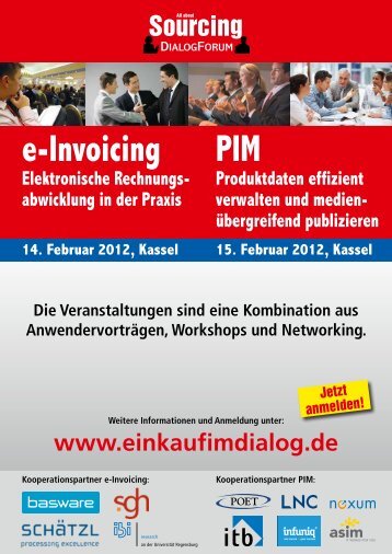 e-Invoicing PIM - Peters, SchÃ¶nberger & Partner