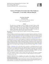 Factors of Workplace Environment that Affect Employees ... - Aiars.org