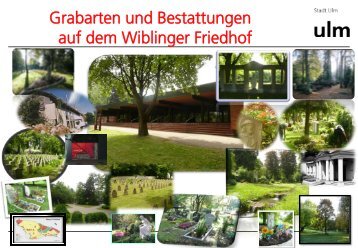 Grabarten Friedhof Wiblingen - Ulm