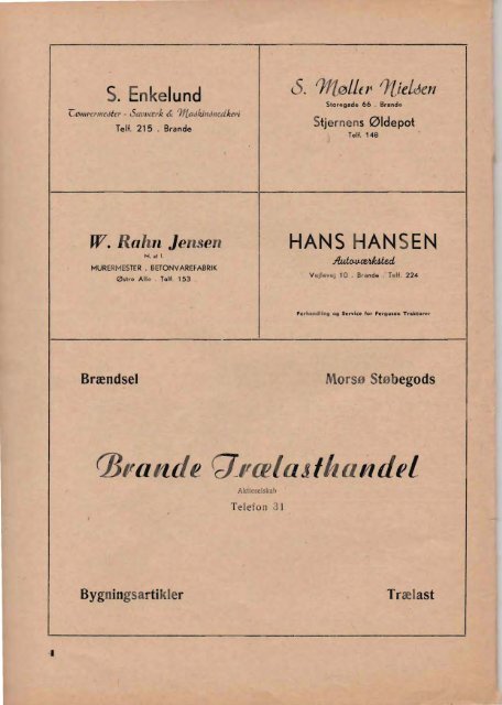1950 - Brande Historie
