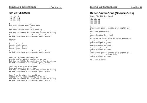 Campfire Song Book (PDF) - Halifax Ukulele Gang (HUG)