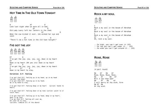 Campfire Song Book (PDF) - Halifax Ukulele Gang (HUG)