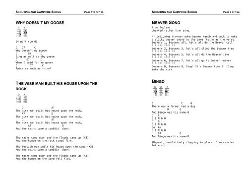 Campfire Song Book (PDF) - Halifax Ukulele Gang (HUG)