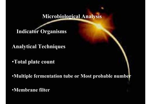 Fecal Coliform - kmutt