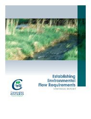 Establishing Environmental Flow Requirements Establishing ...