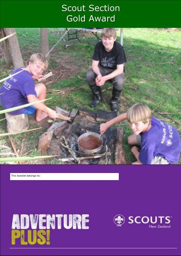 to download - Region 1 Scouting - SCOUTS New Zealand