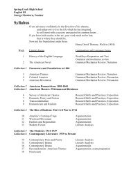 English III Syllabus - Wayne County Public Schools