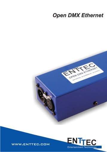 Open DMX Ethernet - Enttec