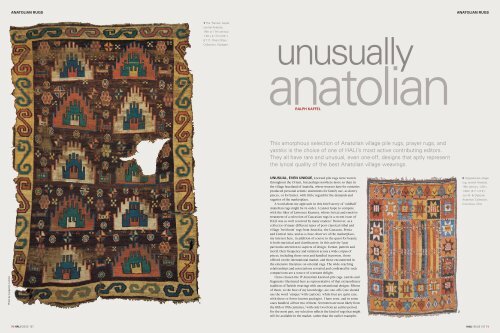 This amorphous selection of Anatolian village pile rugs, prayer ... - Hali