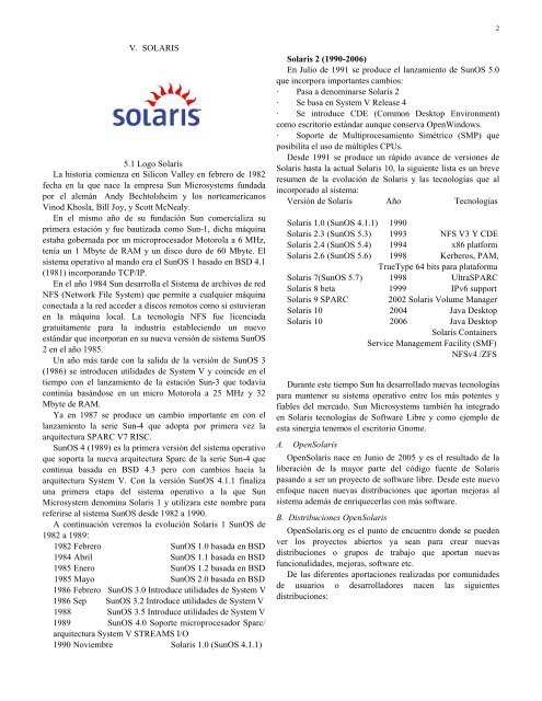 Ensamblador Solaris sobre SPARC - Ladyada.usach.cl