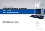 Neue KanÃƒÂ¤le = Neue Business-Modelle? - ti&m AG