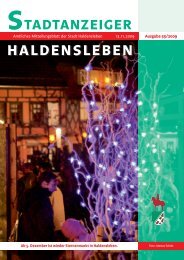 Aktuelles - Haldensleben