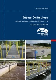 Sabesp Onda Limpa - centroprojekt brasil