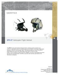 SPH-5Â® Helicopter Flight Helmet - Transaero Inc.