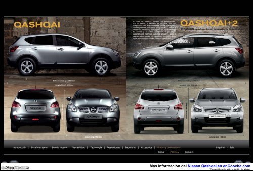 CatÃ¡logo Nissan QASHQAI + QASHQAI 2 - enCooche.com