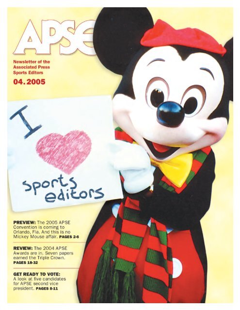 APSE April.dcs - Associated Press Sports Editors - APSE