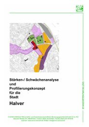 Stärken-/ Schwächenanalyse Und Profilierungskonzept Für ... - Halver