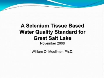 Selenium and Gilbert Bay Presentation - Great Salt Lake Advisory ...