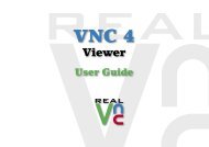 VNC Viewer 4 Enterprise v4-1-4.indd - RealVNC