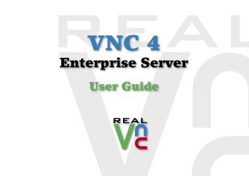 VNC Server 4 Enterprise v4-1-4.indd - RealVNC