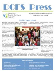 DCFS Press - Summer 2010.indd - Alameda County Social Services