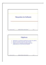 Requisitos de Software Objetivos