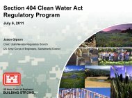 Section 404 Clean Water Act Regulatory Program - Great Salt Lake ...