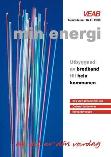 Min Energi 2-03 - VEAB. VÃ¤xjÃ¶ energi AB.