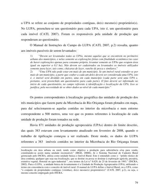 Impacto EconÃƒÂ´mico da Reserva Legal Florestal Sobre ... - LERF - USP