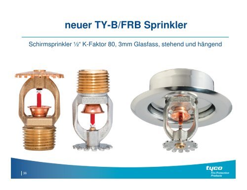 Tyco FPP Allgemein Sprinkler 092013