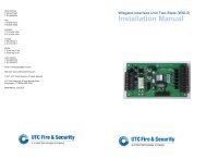 UTC Fire & Security Weigand Interface Adaptor Wiu-4 430160001 
