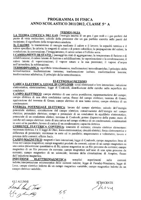 SINTETICA DESCRIZIONE DELLA SCUOLA - Liceo Platone