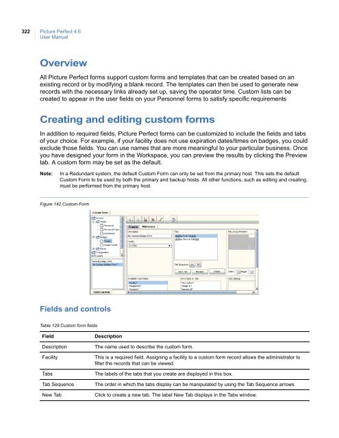 Picture Perfect 4.6 User Manual - UTCFS Global Security Products