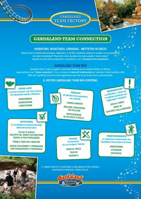 GARDALAND TEAM CONNECTION