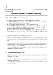Deutsch: Aufsatz Korrekturanleitung