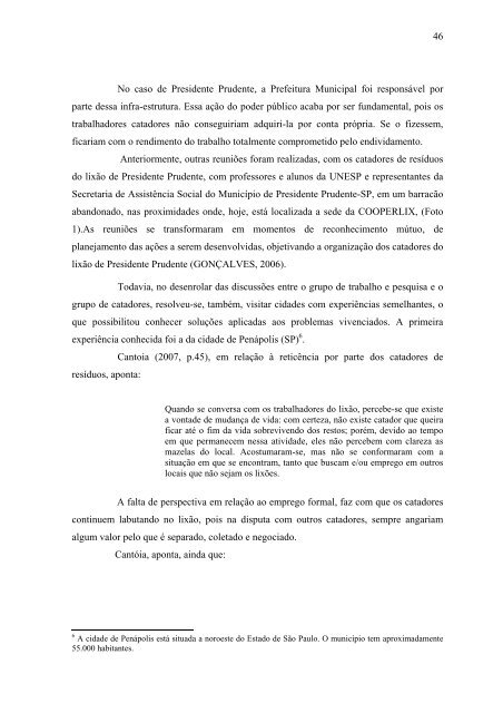 Campus de Presidente Prudente - GestÃ£o Ambiental e DinÃ¢mica ...