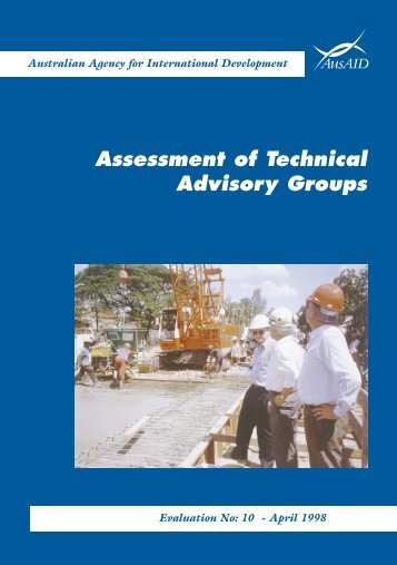 Assessment of Technical Advisory Groups - AusAID