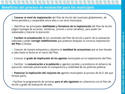 evaluación y seguimiento del Plan de Acción - Ayuntamiento de ...