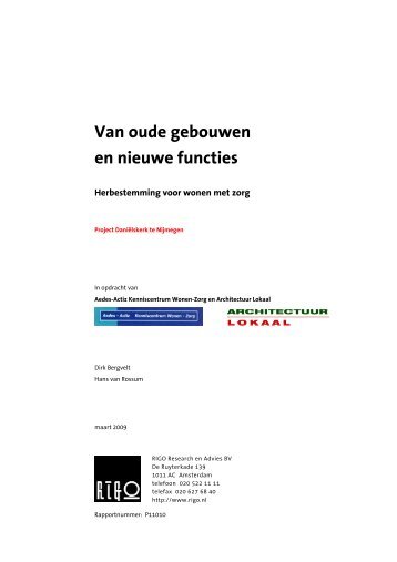 Van oude gebouwen en nieuwe functies - Aedes-Actiz ...