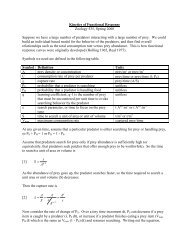 Functional Response Kinetics (pdf)