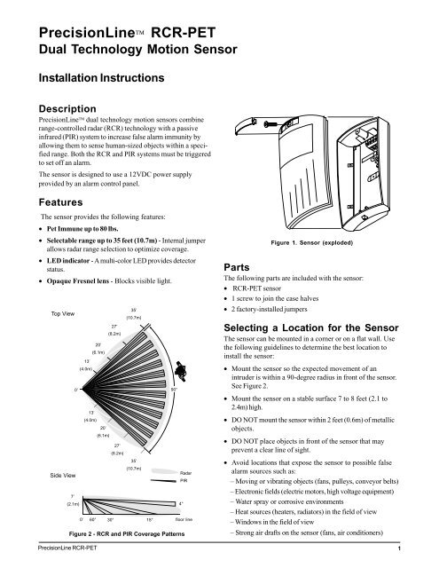 PrecisionLineï RCR-PET - UTCFS Global Security Products