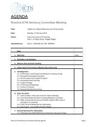 Agenda Riverina ICTN Advisory Committee meeting 11 ... - HETI