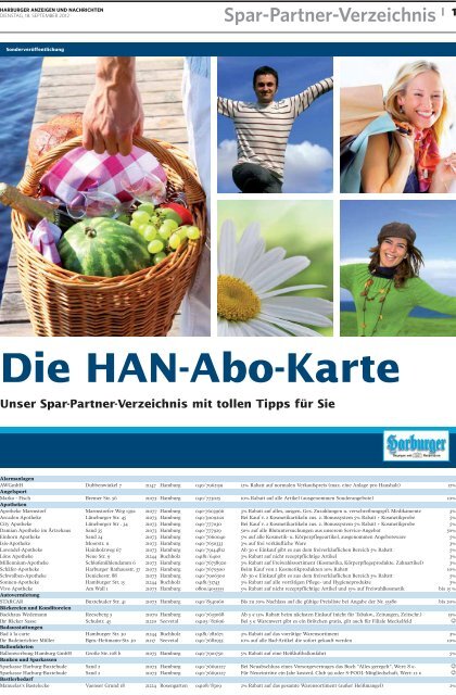 Spar-Partner-Verzeichnis - HAN Online