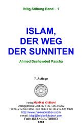 Islam, Der Weg Sunniten - Hakikat Kitabevi