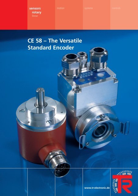 CE 58 â The Versatile Standard Encoder - TR Electronic