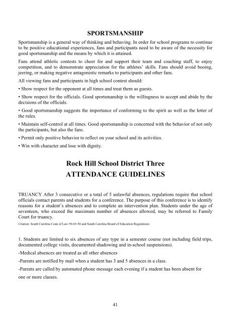 Northwestern High School - Rock Hill School District