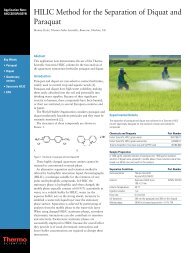 HILIC Method for the Separation of Diquat and Paraquat