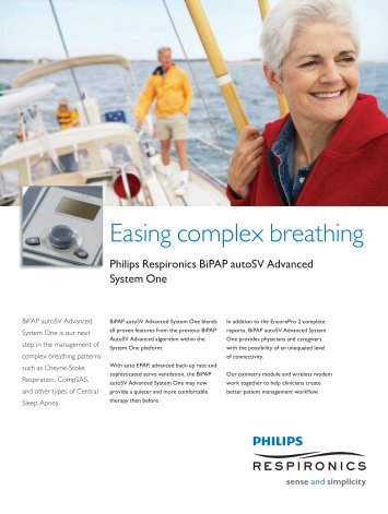 BiPAP autoSV Advanced System One - Linde Healthcare