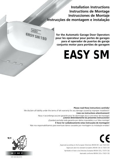 EASY SM.p65 - bei Seip Antriebstechnik GmbH
