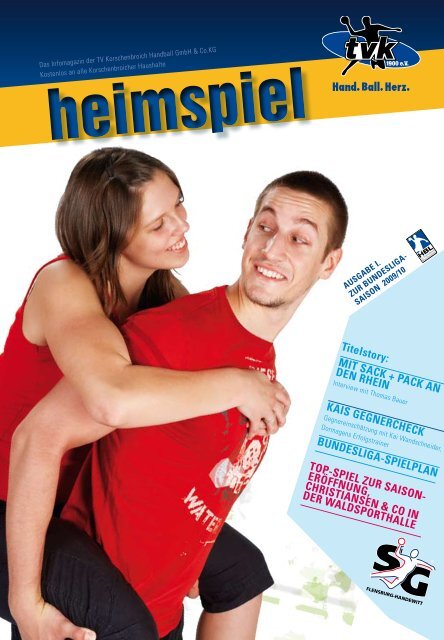 Das Infomagazin der TV Korschenbroich Handball GmbH